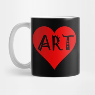 Love Art Mug